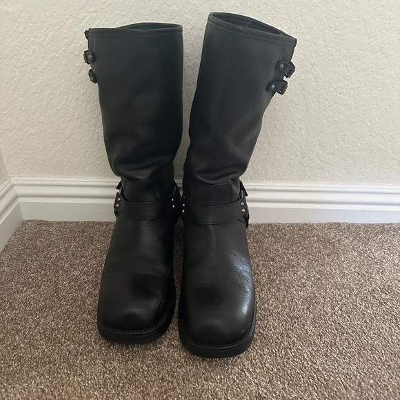 Steve Madden Astor Moto Boots Size 11 only worn one time - Picture 4 of 7